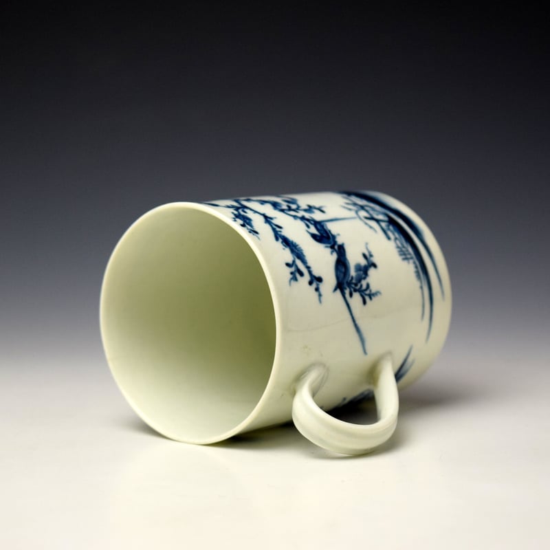 Worcester Walk in the Garden Pattern Small Mug c1760-65 (7)