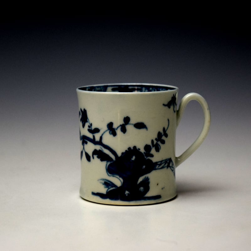 Uncommon Warbler Pattern Coffee Can c1755-60
