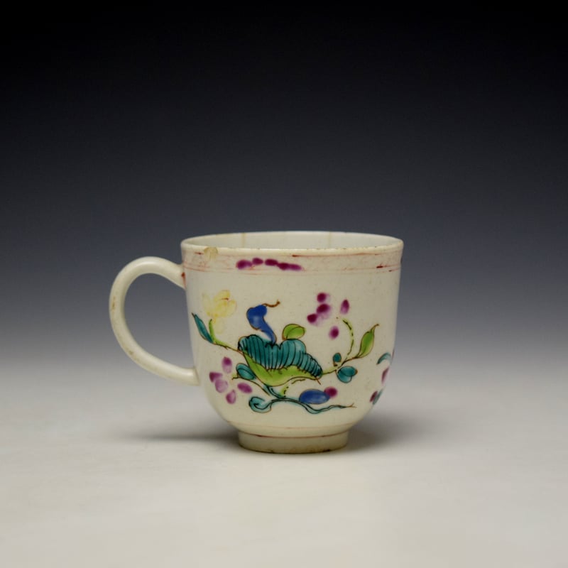 Bow Floral Pattern Coffee Cup C1756-60 (3)