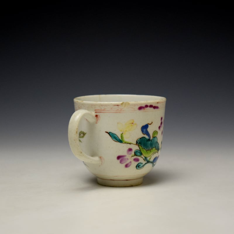 Bow Floral Pattern Coffee Cup C1756-60 (4)