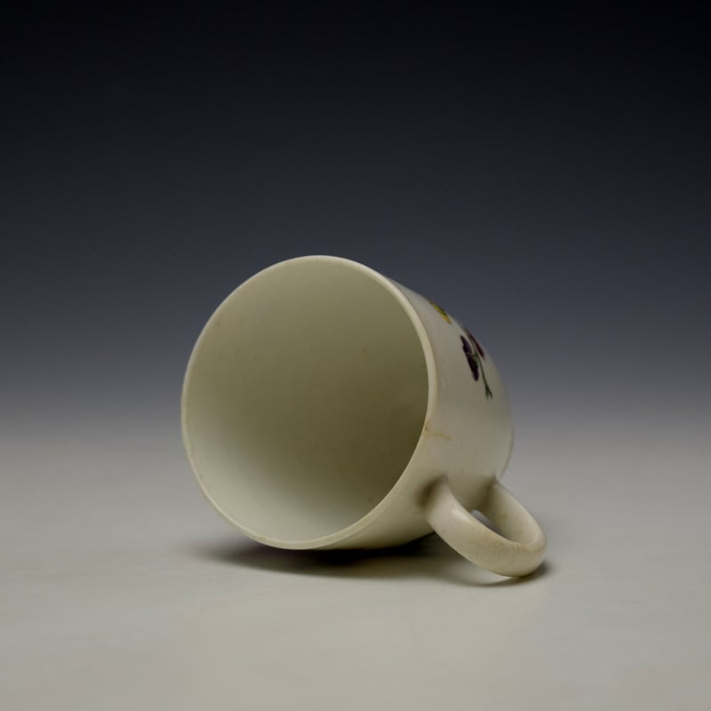 Bow Peony and Flowering Vines Pattern Coffee Cup c1760 (6)