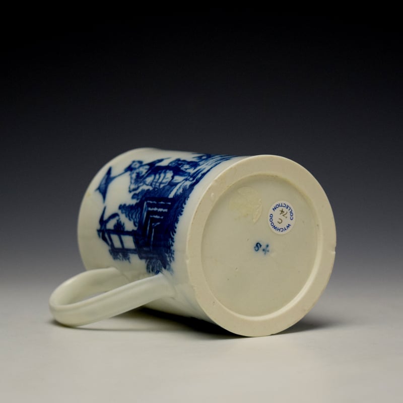 Caughley La Peche La Promenade Chinoise Pattern Small Mug c1776-92 (8)