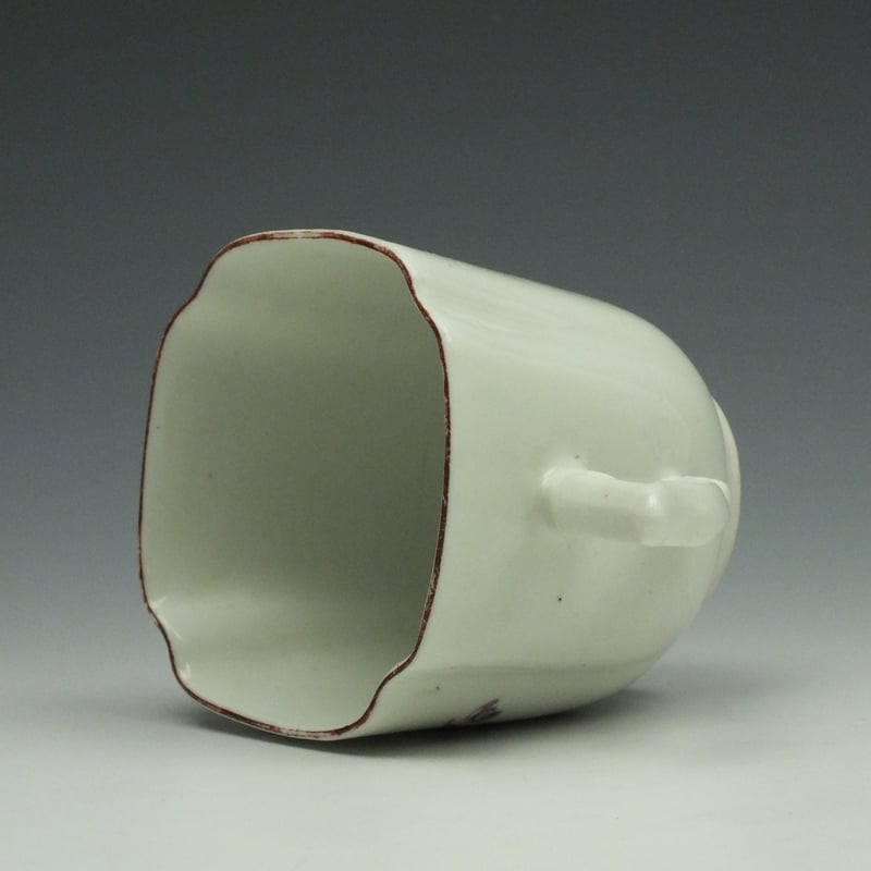 Early Derby Floral Pattern Coffee Coffee Cup c1756-60 (6)