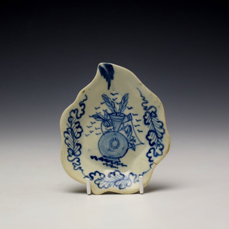 Limehouse Very Rare Small Size Pickle Dish c1746-48 (1)