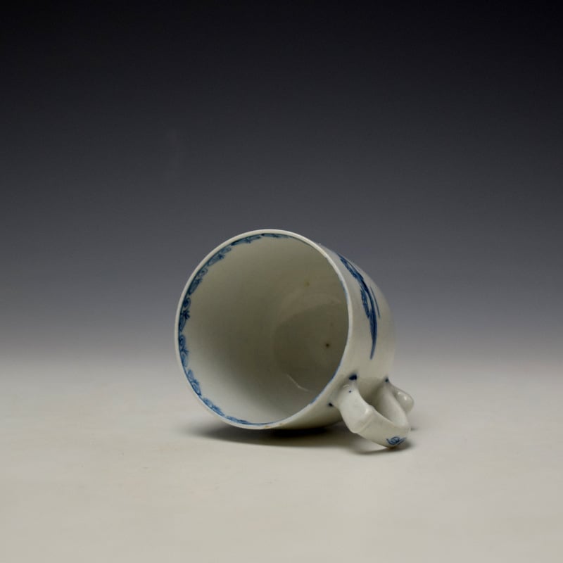Lowestoft Elizabeth Johnson Pattern Coffee Cup c1765-68 (6)
