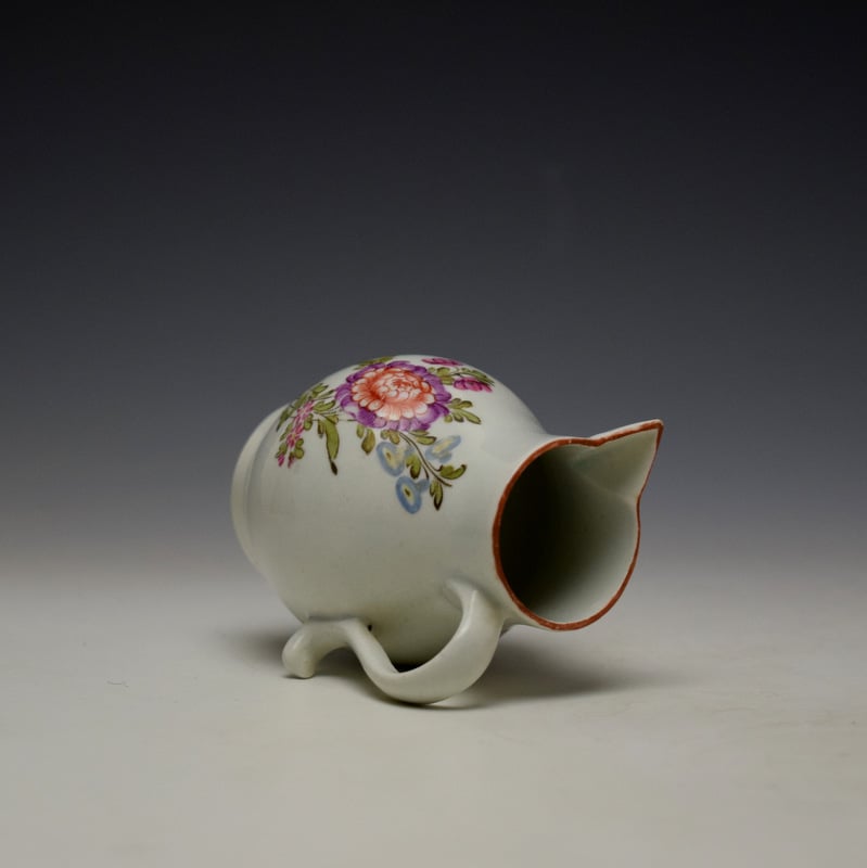 Lowestoft Tulip Painter Sparrow Beak Jug C1780-85 (6)