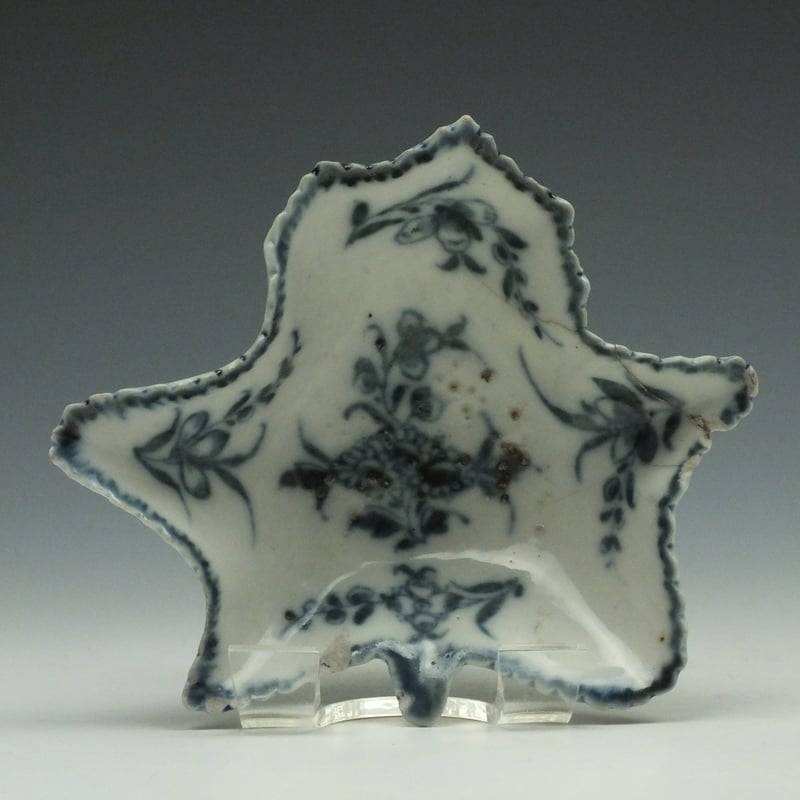 Plymouth Pickle Leaf Vine Pattern Pickle Leaf, c1768-70
