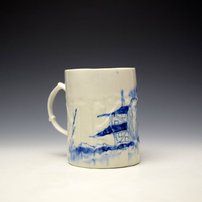 West Pans Landscape Pattern Mug c1760-77 (3)