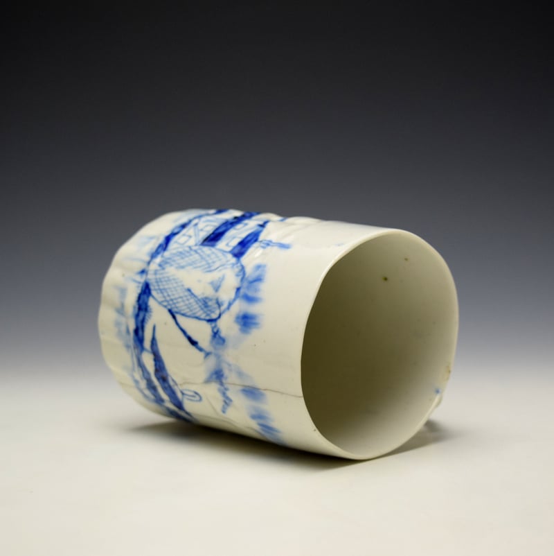 West Pans Landscape Pattern Mug c1760-77 (7)