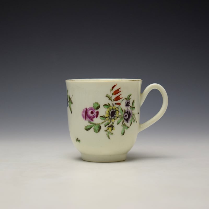 Floral Pattern Coffee cup c1768-72