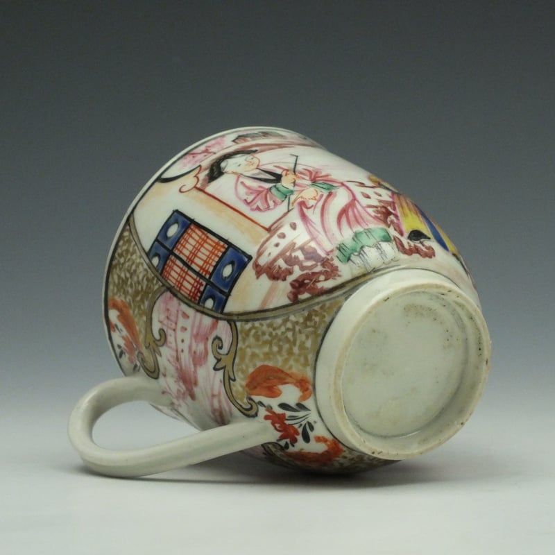 Worcester James Giles Decorated Mandarin Pattern Coffee Cup, c1780 (7)