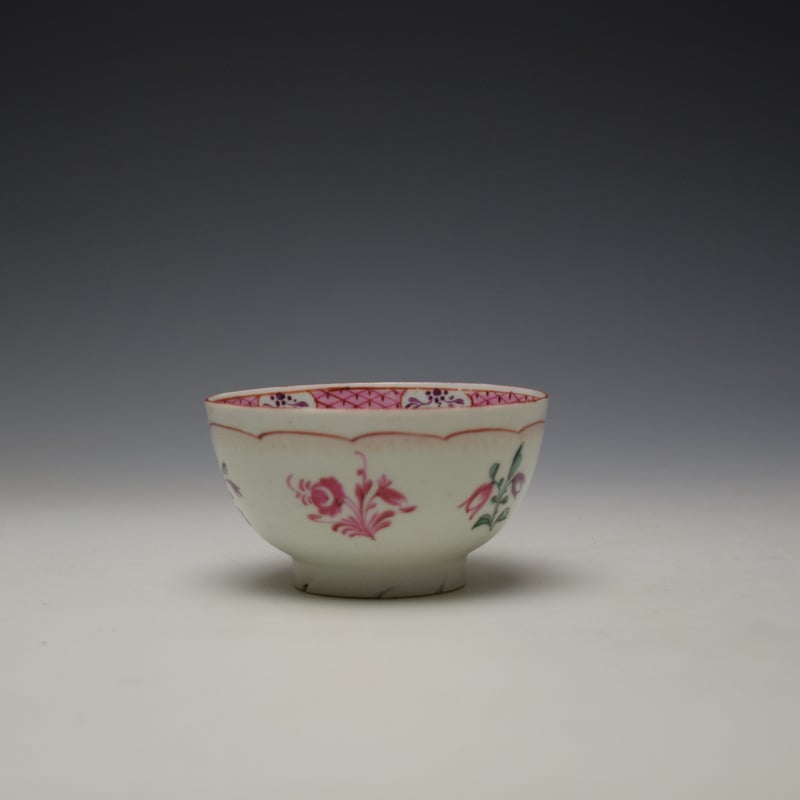 Baddeley-Littler Chinese Export Style Teabowl c1780-85 (3)