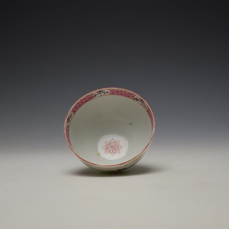 Baddeley-Littler Chinese Export Style Teabowl c1780-85 (6)