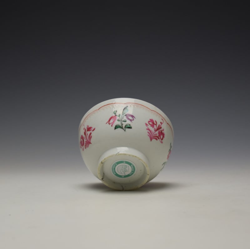 Baddeley-Littler Chinese Export Style Teabowl c1780-85 (7)