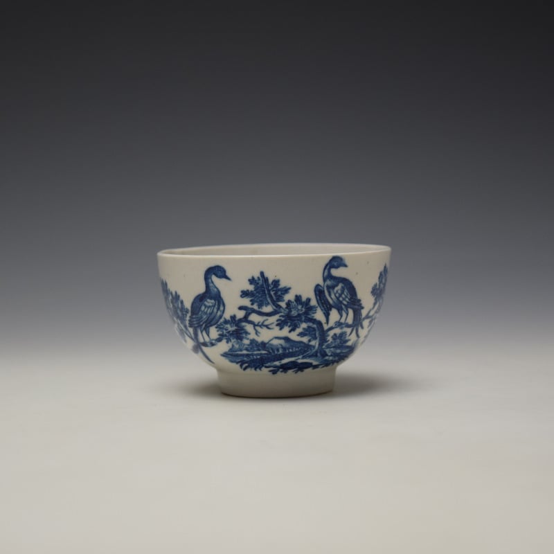 Birds in Branches Pattern Teabowl c1778-92