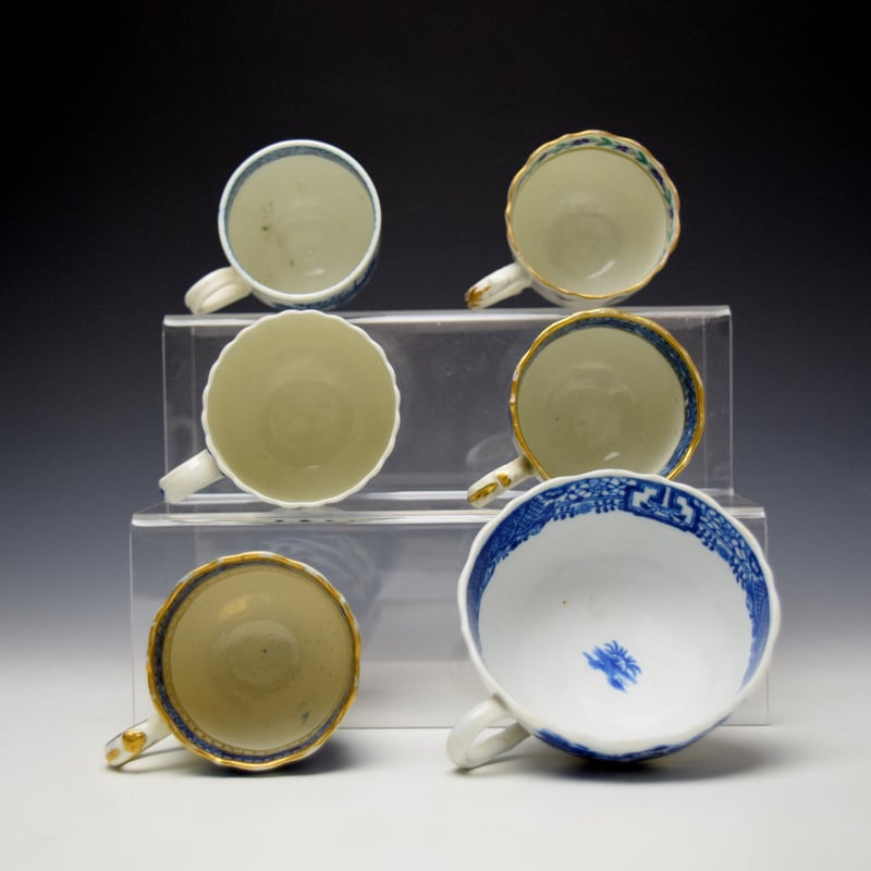 Caughley and Coalport Reference Collection c1782-1810 (4)
