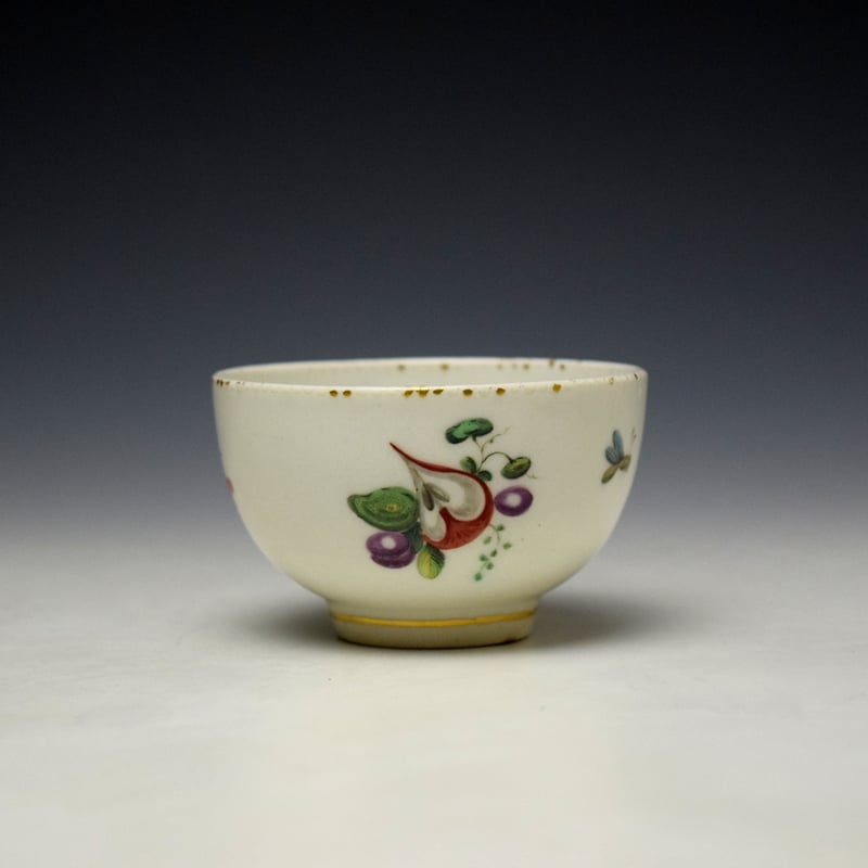 Derby Fruit Pattern Teabowl c1780 (1)