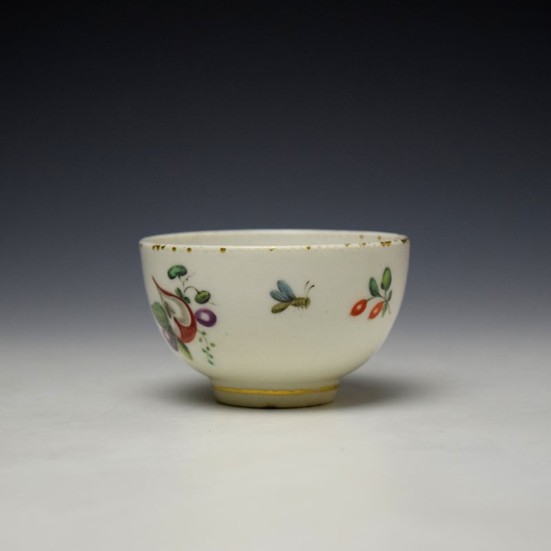 Derby Fruit Pattern Teabowl c1780 (5)