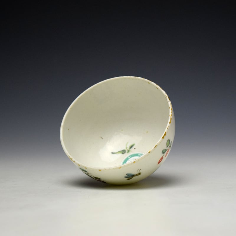 Derby Fruit Pattern Teabowl c1780 (6)