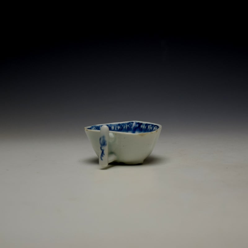 Lowestoft Chinese Island Pattern Butterboat c1770-75 (4)