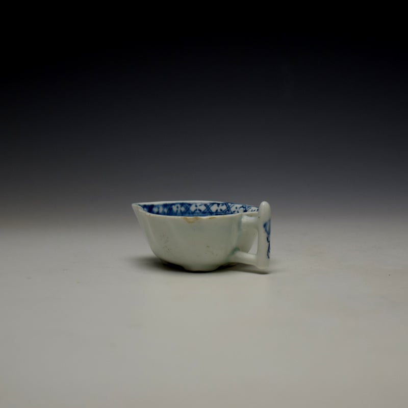 Lowestoft Chinese Island Pattern Butterboat c1770-75 (5)