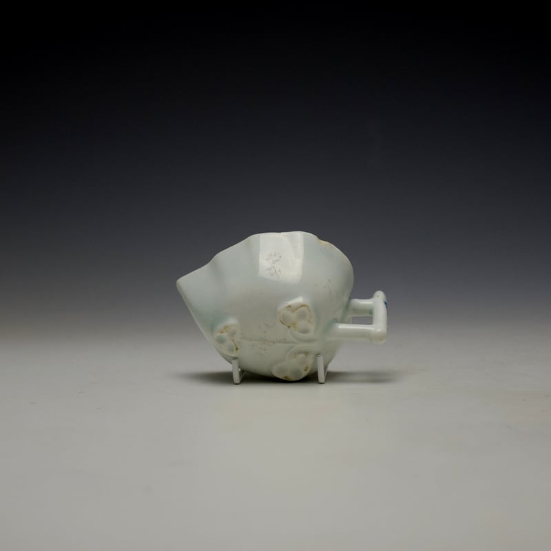 Lowestoft Chinese Island Pattern Butterboat c1770-75 (6)