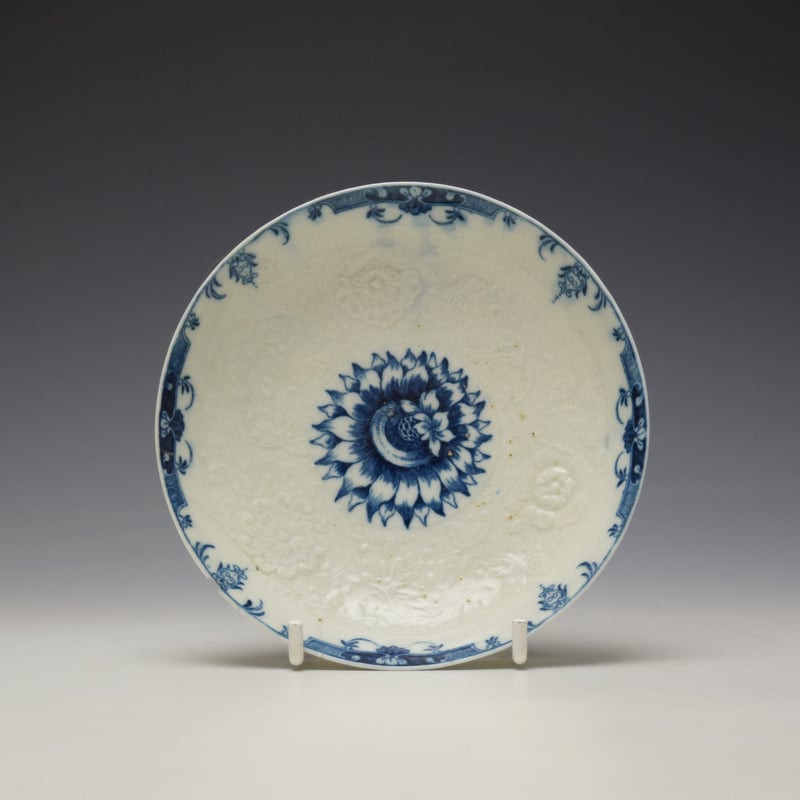 Chrysanthemum Pattern Saucer c1776-83