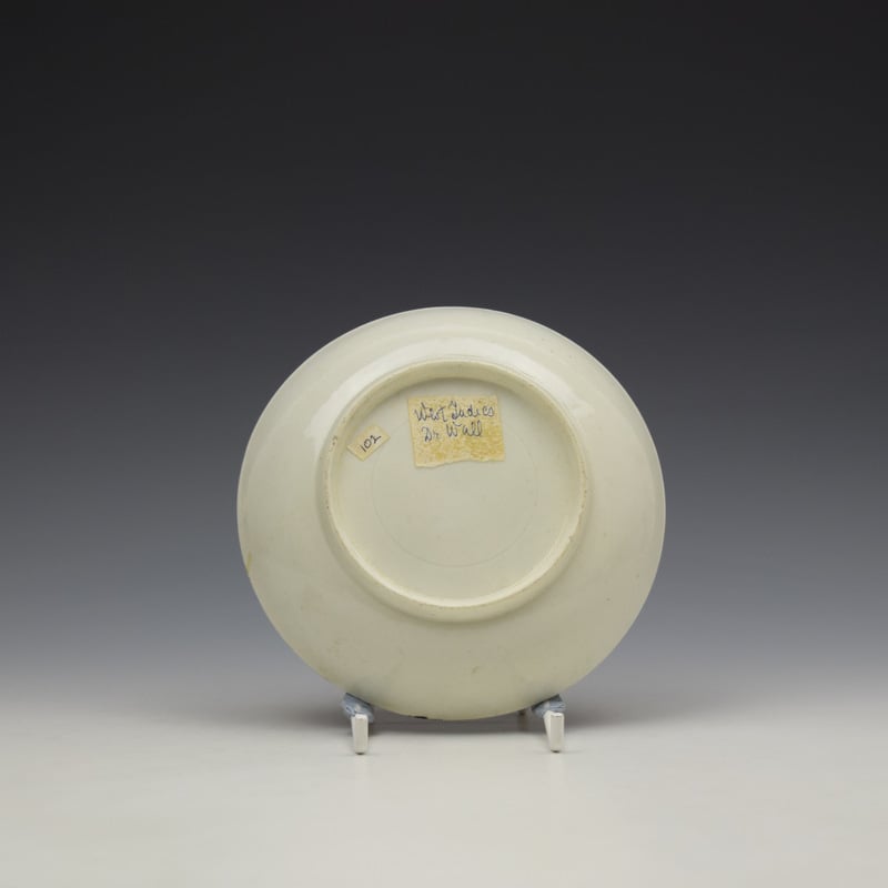 Comagnie Des Indes Pattern Saucer c1770 (2)