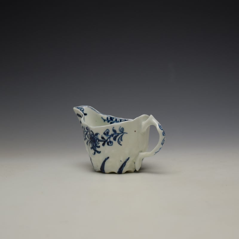 Lowestoft Daisy Pattern Low Chelsea Ewer c1770-80 (5)