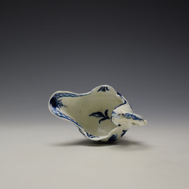 Derby Porcelain Moulded Dolphin Ewer c1770 (7)