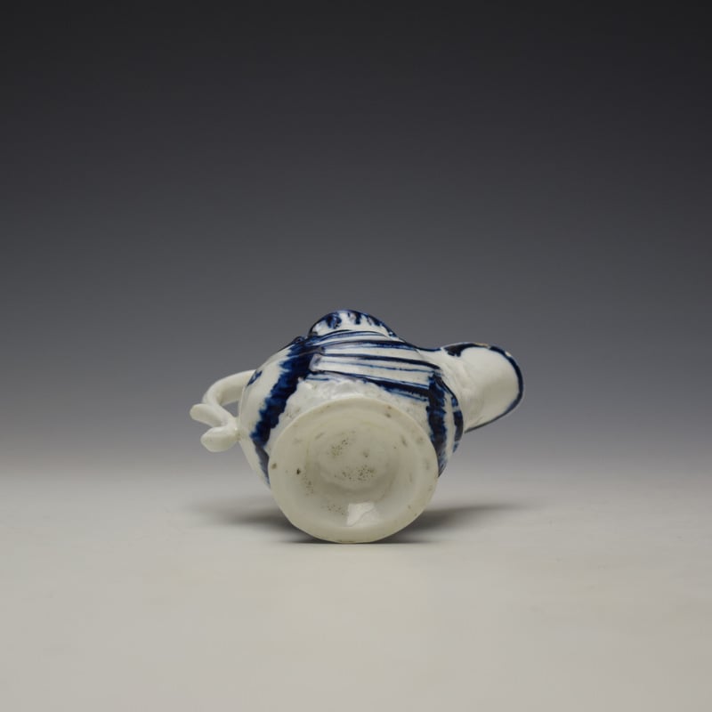Derby Porcelain Moulded Dolphin Ewer c1770 (8)