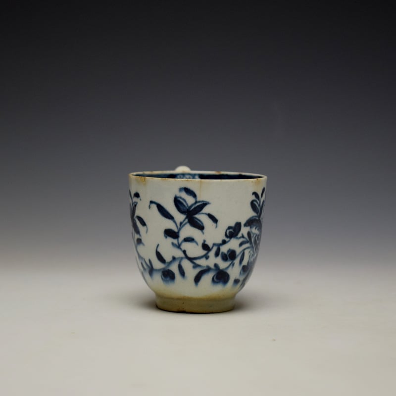 Lowestoft Mansfield Pattern Coffee Cup c1765-68 (2)