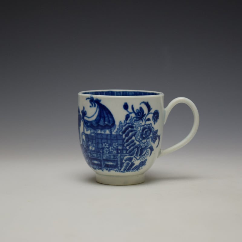 Fisherman Pattern Coffee Cup c1775-85