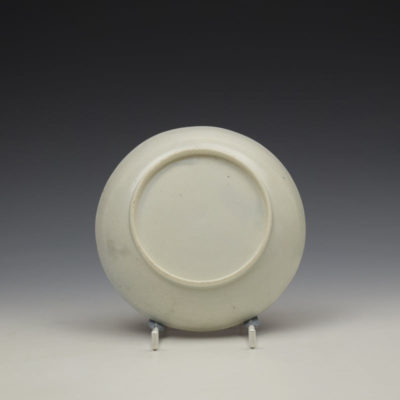 Caughley Floral Banded Swags Pattern Teabowl and Saucer c1790 (8)
