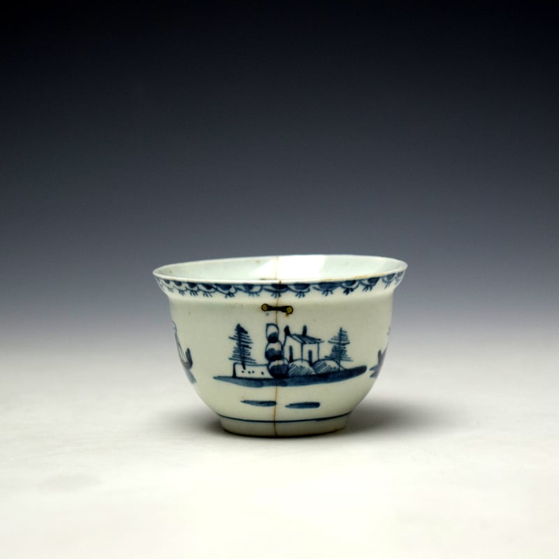 Lowestoft Garden Pattern Toy Sucrier c1765-68 (5)
