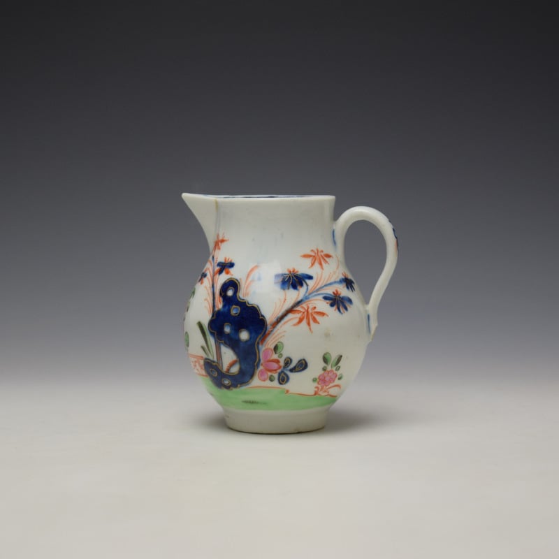 Green Redgrave Pattern Sparrow Beak Jug c1775-85 JM Collection
