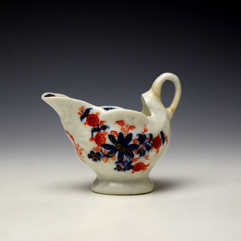 Imari Floral Pattern Dolphin Ewer c1780-90