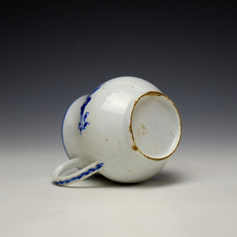 Isleworth Chantilly Sprigs Pattern Custard Cup c1775 (8)