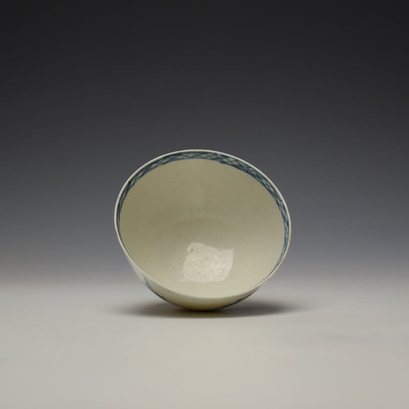 Liverpool James Pennington Cannonball Pattern Teabowl c1765-70 (5)