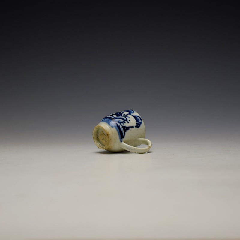 John Pennington House Fence and Willow Pattern Toy Trio c1775-85 (12)