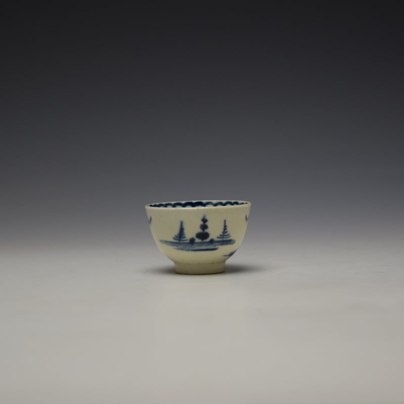 John Pennington House Fence and Willow Pattern Toy Trio c1775-85 (5)