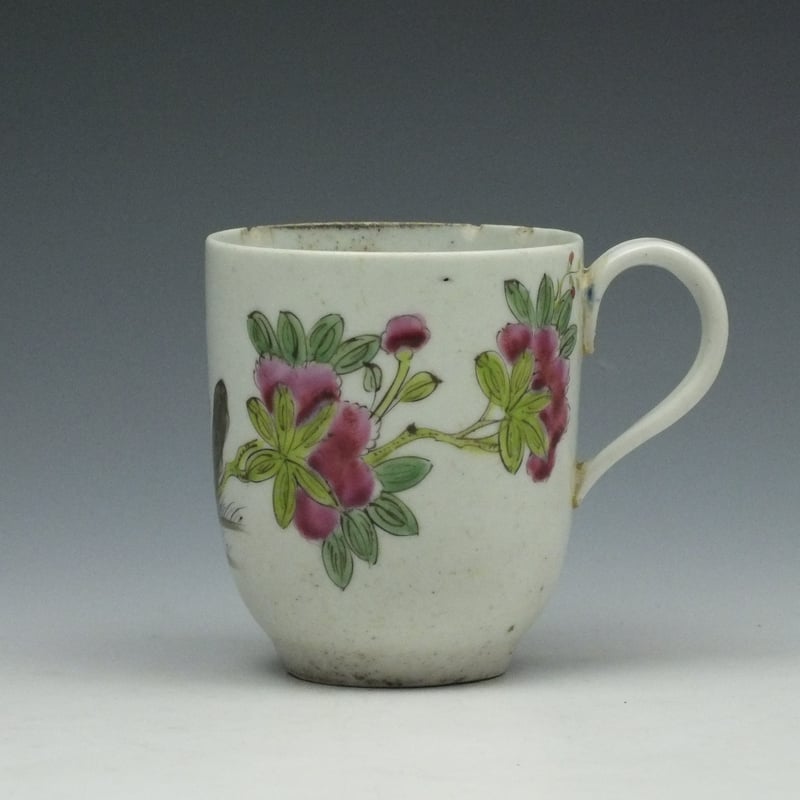Longton Hall Goose Pattern Coffee Cup c1756-60 (1)