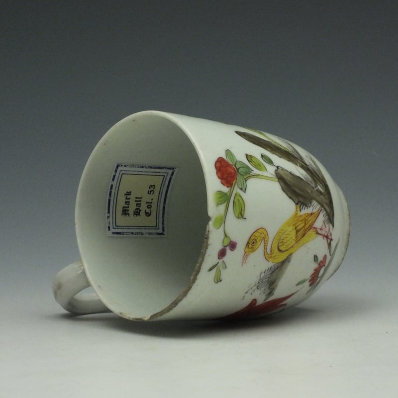 Longton Hall Goose Pattern Coffee Cup c1756-60 (7)
