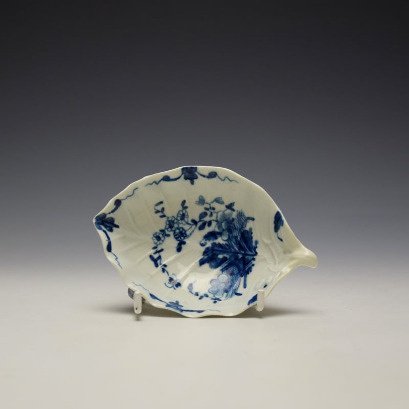 Uncommon Floral and Rock Pattern Pickle Leaf c1765-75