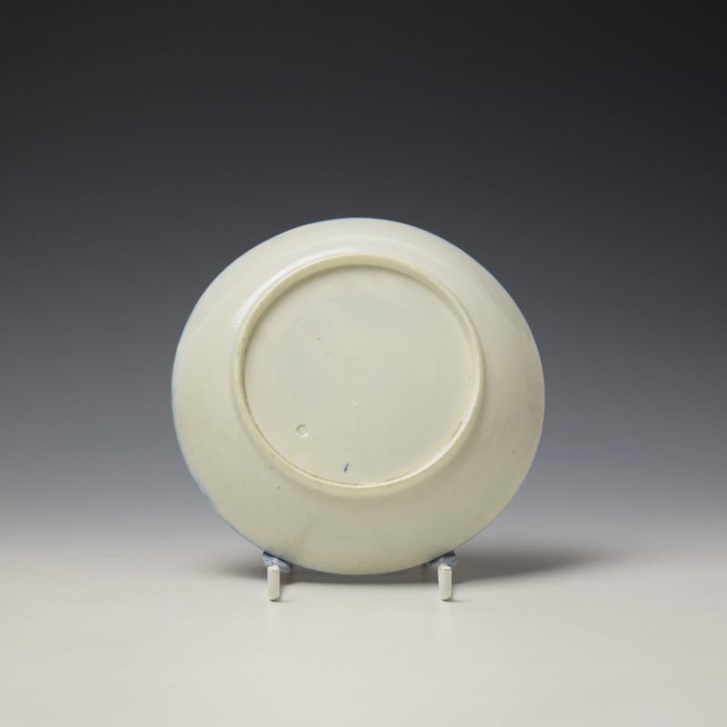 Worcester Mother and Child Pattern Saucer c1775-85 (2)