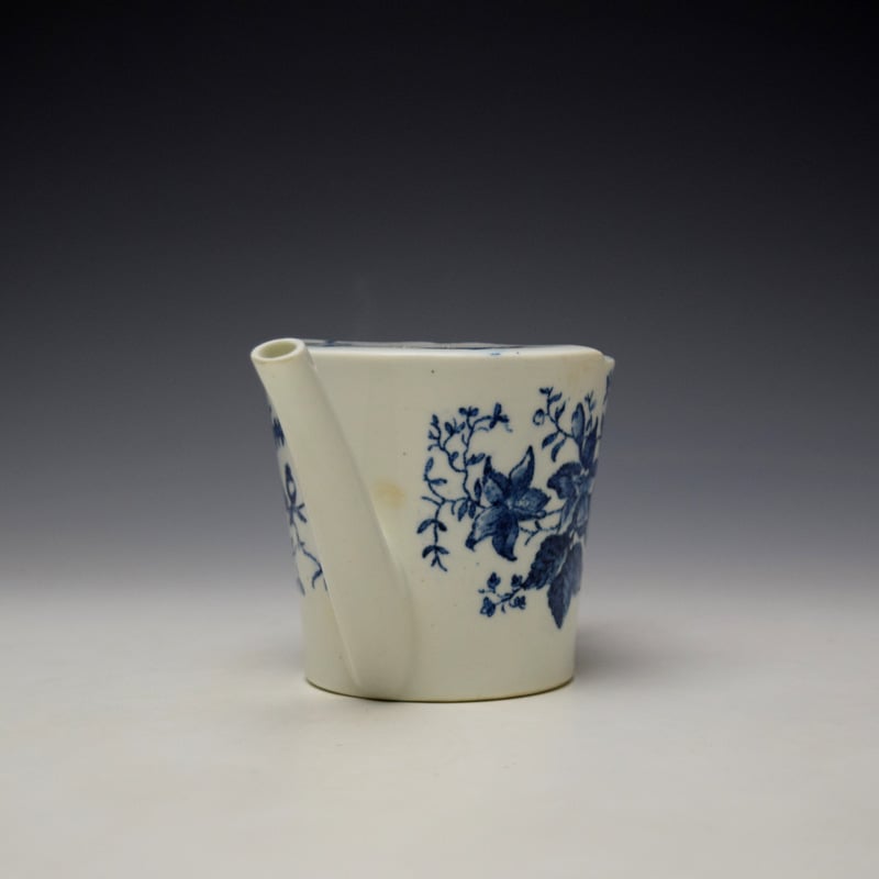 Lowestoft Natural Sprays Pattern Feeding Cup c1770-80 (2)