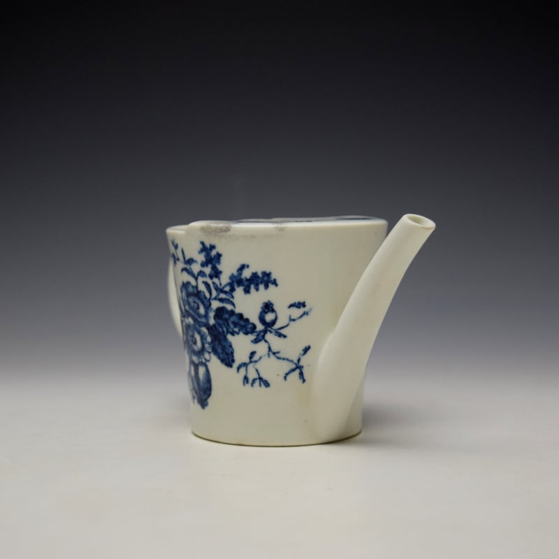Lowestoft Natural Sprays Pattern Feeding Cup c1770-80 (3)