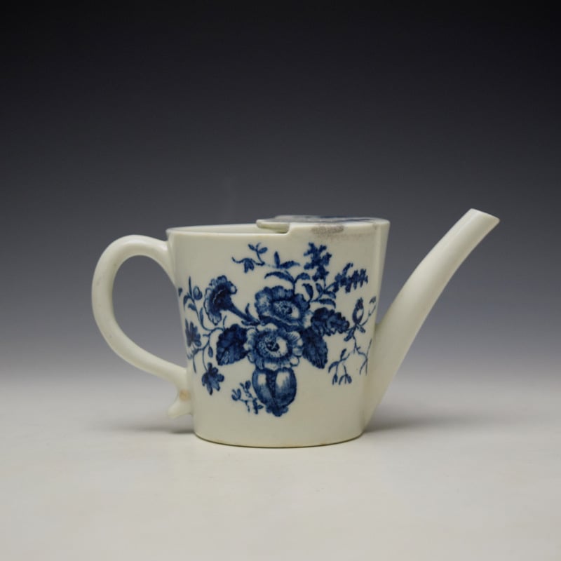 Lowestoft Natural Sprays Pattern Feeding Cup c1770-80 (4)