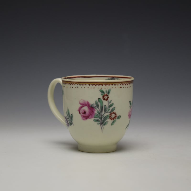worcester polychrome floral coffee cup c1775 (3)