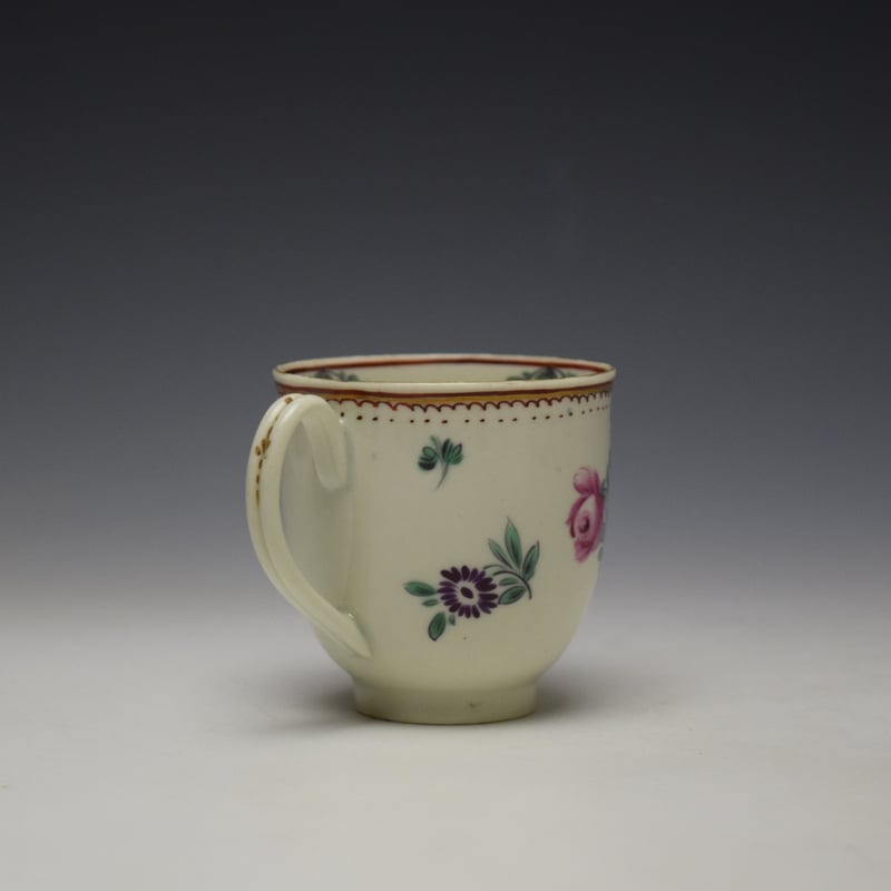 worcester polychrome floral coffee cup c1775 (4)